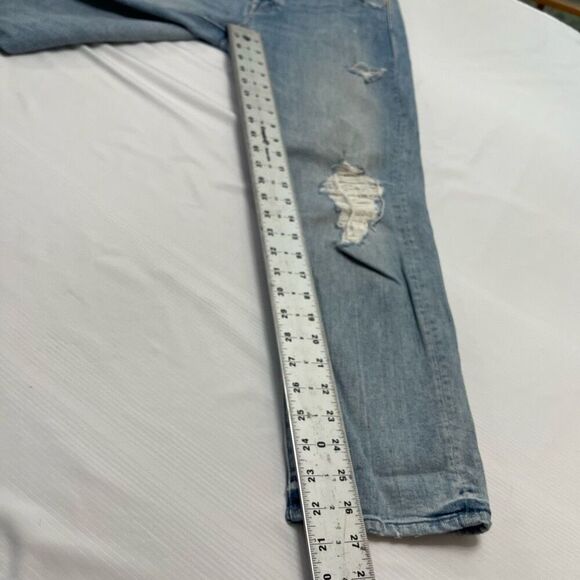 Mother The Scrapper Ankle Wicked Wild Calling Denim Jeans Size 29 - Picture 4 of 11